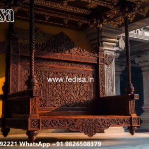Luxury Wooden Swing Design with Decorative Chains No-5920