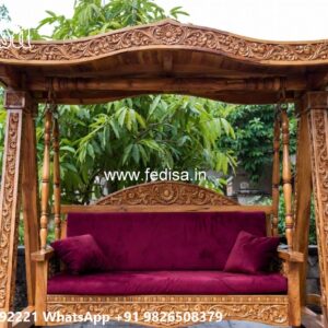Wooden Swing Design Ideas for Elegant Living Spaces No-5925