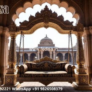 Wooden Swing Design for Luxury Apartment Interiors No-5932