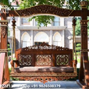 Wooden Swing Design for Luxury Lounge Interior Styling No-5938