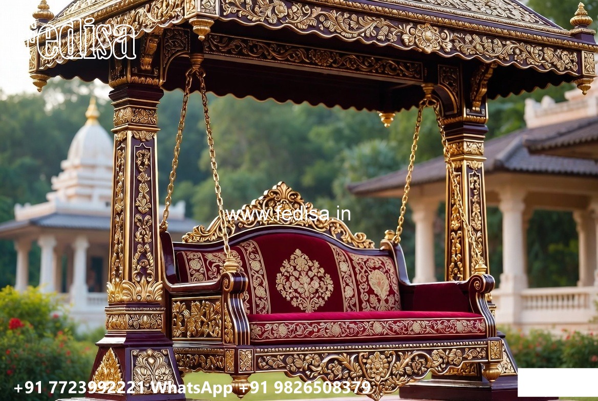 Luxury Swing Design with Artistic Carving Patterns No-5961