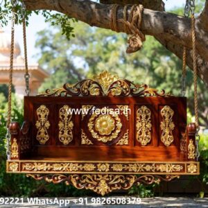Luxury Swing Design with Elegant Wooden Finishing No-5974