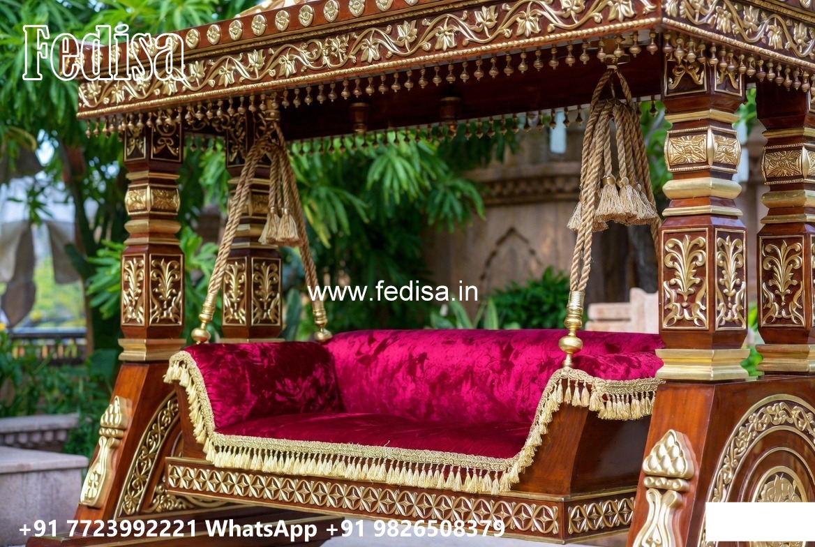 Royal Luxury Swing Design with Decorative Charm No-6027
