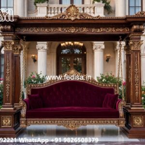 Luxury Swing Design with Decorative Brass Detailing No-6047