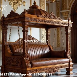 Classic Swing Design with Artistic Wooden Detailing No-6062