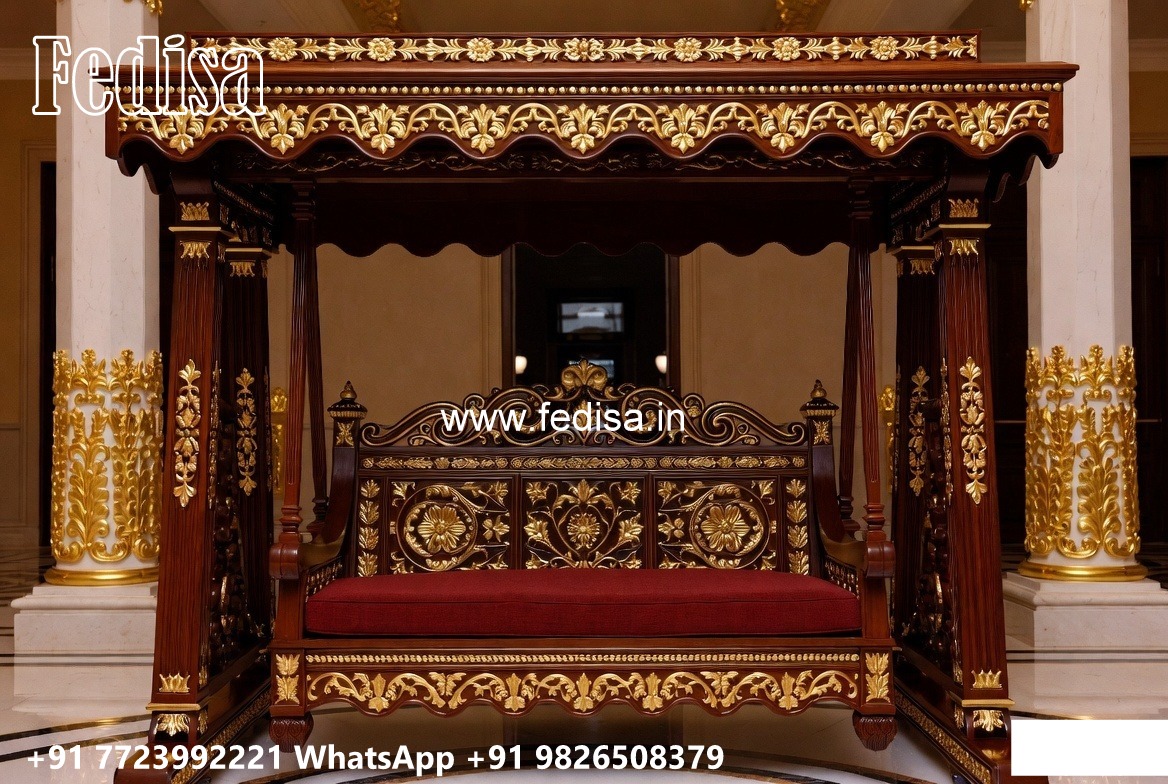 Classic Swing Design with Elegant Upholstery Finish No-6082