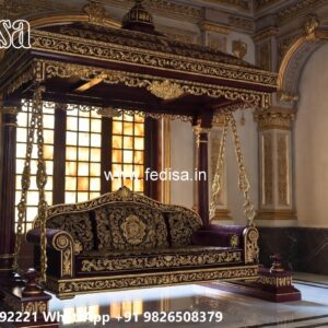 Indoor Classic Swing Design with Rich Wooden Finish No-6133