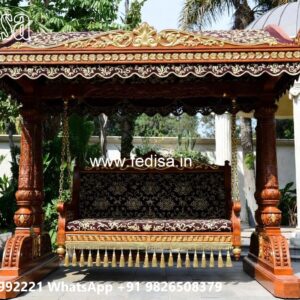Elegant Royal Swing Design with Decorative Upholstery No-6170
