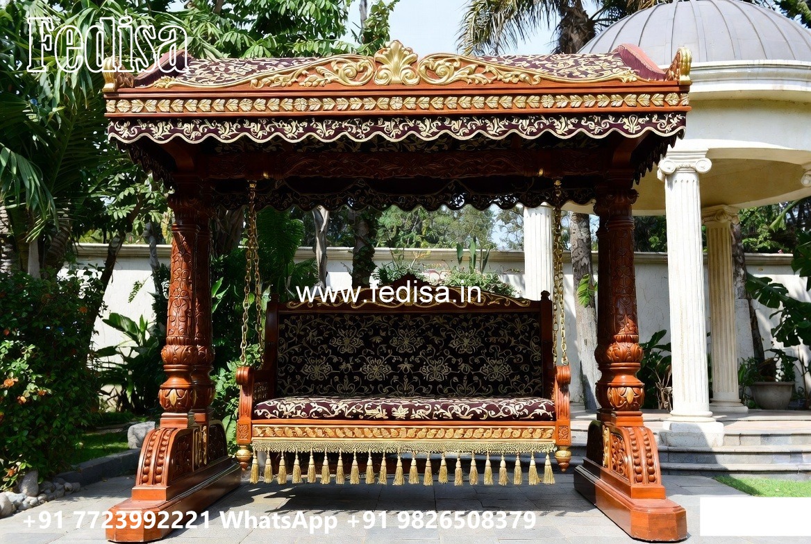 Elegant Royal Swing Design with Decorative Upholstery No-6170