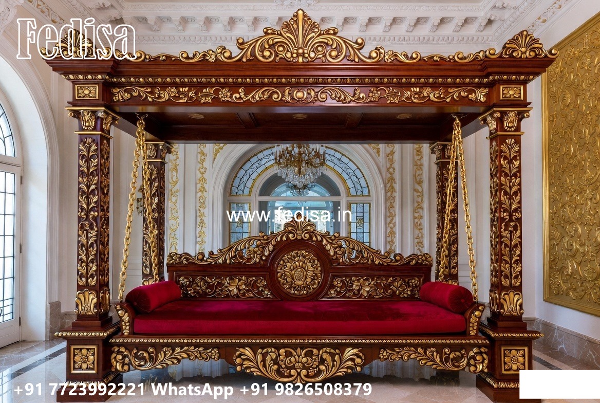 Royal Swing Design for Spacious Hall Interior Styling No-6193