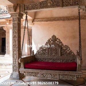 Decorative Wood Carving Swing Design for Hall Spaces No-6228
