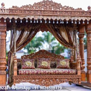 Wood Carving Swing Design Ideas for Luxury Home Makeovers No-6245