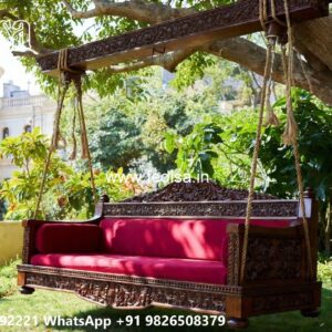 Premium Wooden Swing Design for Balcony and Garden No-6305
