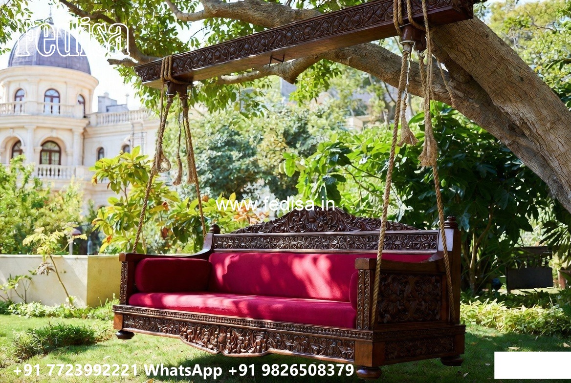 Premium Wooden Swing Design for Balcony and Garden No-6305