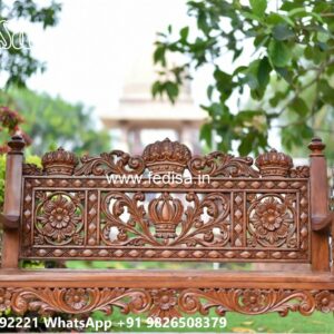 Decorative Wooden Swing Design for Home Entrance Area No-6319