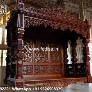 Modern Wooden Swing Design with Sleek Finishing Style No-6345