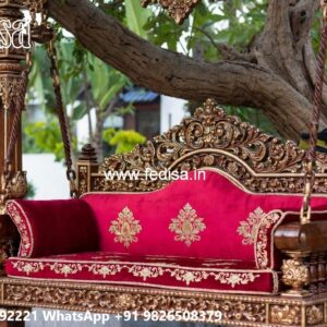 Traditional Wooden Jhula Design for Cultural Home Style No-6353