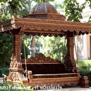 Premium Wooden Swing Design with Elegant Comfort Style No-6368