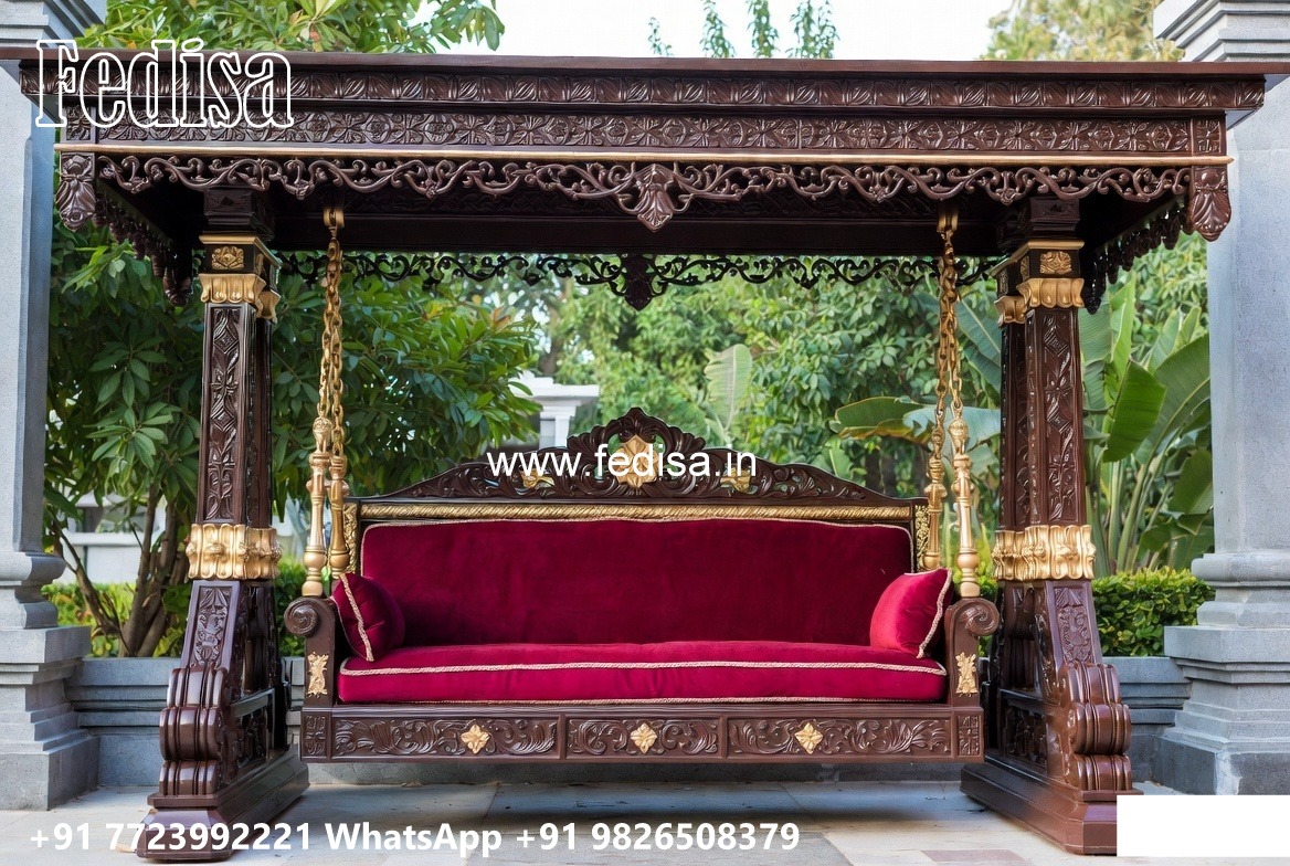 Wooden Swing Design with Classic Heritage Appearance No-6373