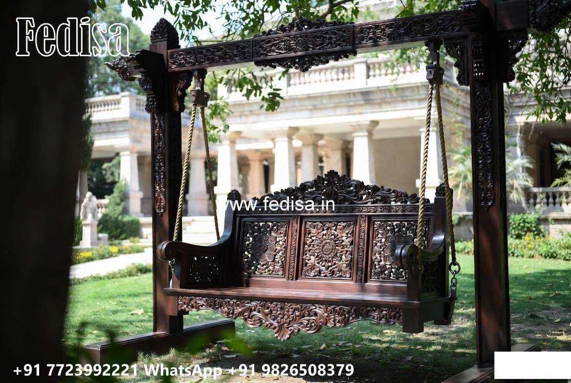 Modern Luxury Wooden Swing Design for Villas No-6377
