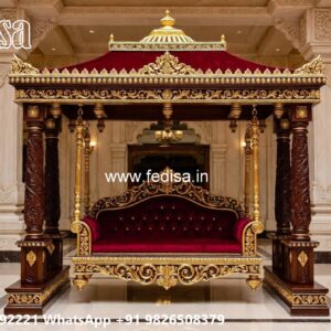 Premium Wooden Swing Design for Indoor Hall Area No-6386