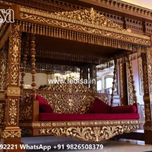 Wooden Swing Design with Luxury Teak Wood Finish No-6399