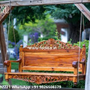 Luxury Swing Design with Artistic Carving Patterns No-6411