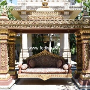 Luxury Swing Design with Elegant Brass Accessories No-6444