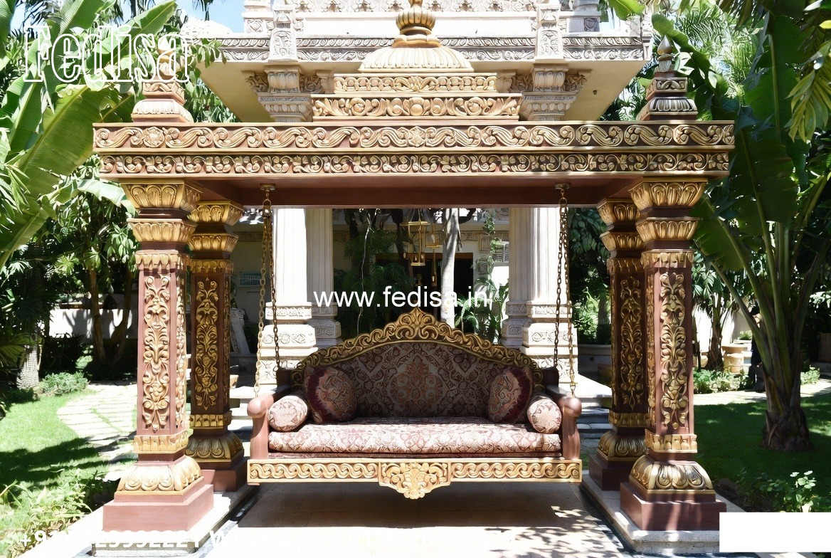 Luxury Swing Design with Elegant Brass Accessories No-6444