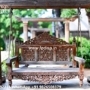 Luxury Swing Design with Traditional Wooden Craft Style No-6455