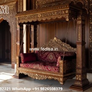 Luxury Swing Design with Artistic Floral Engraving No-6472