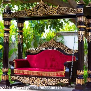Luxury Swing Design with Elegant Wooden Craftsmanship No-6475