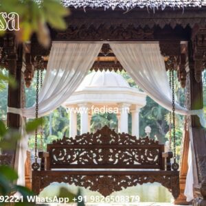 Luxury Swing Design with Beautiful Luxury Upholstery No-6478