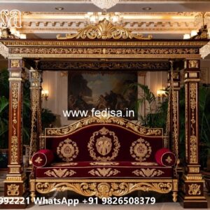 Luxury Swing Design with Decorative Brass Detailing No-6497