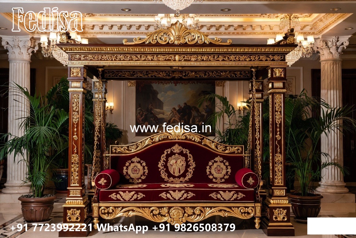 Luxury Swing Design with Decorative Brass Detailing No-6497