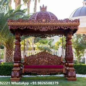 Classic Swing Design with Decorative Wooden Patterns No-6544