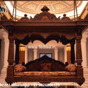 Royal Swing Design with Rich Wooden Craftsmanship No-6608