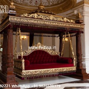 Elegant Royal Swing Design with Decorative Upholstery No-6620