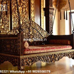 Royal Swing Design with Palace Inspired Wooden Artwork No-6645