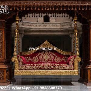 Wood Carving Swing Design Ideas for Sophisticated Interiors No-6672