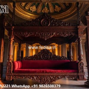 Premium Wooden Swing Design for Balcony and Garden No-6755