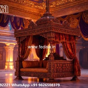 Custom Wooden Swing Design for Premium Home Interiors No-6764