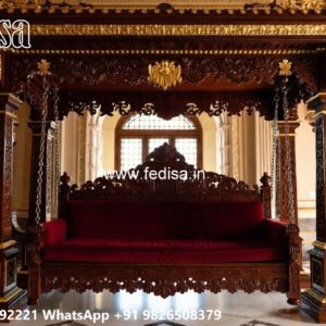 Luxury Teak Wood Swing Design for Elegant Homes No-6767