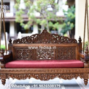 Wooden Swing Design with Classic Traditional Touch No-6784