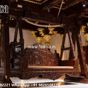 Minimalist Wooden Swing Design for Modern Apartments No-6785