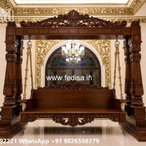 Traditional Wooden Jhula Design for Cultural Home Style No-6803
