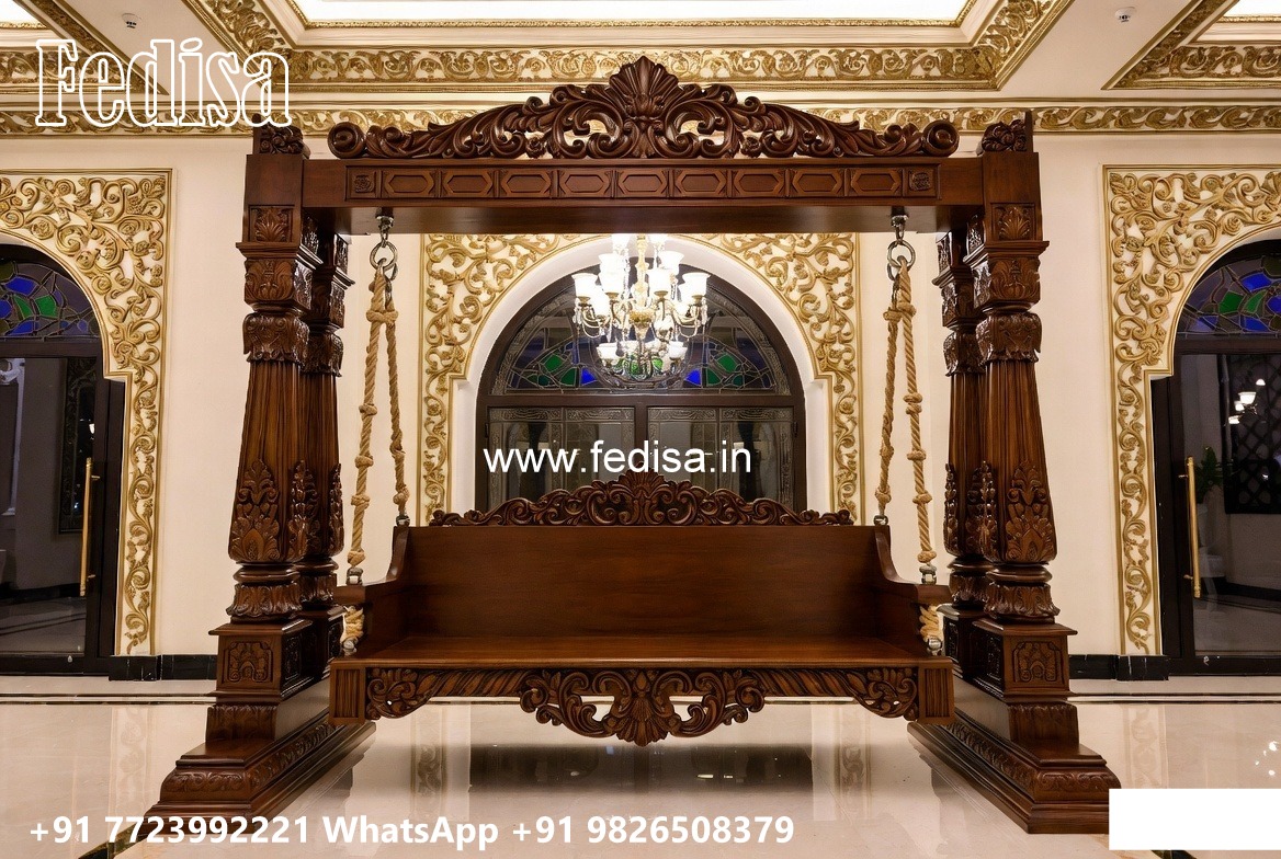 Traditional Wooden Jhula Design for Cultural Home Style No-6803