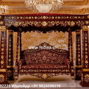 Wooden Swing Design for Beautiful Balcony Seating No-6810