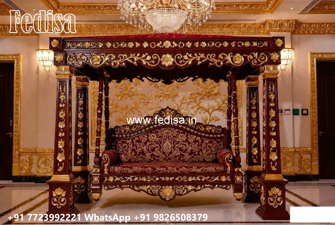 Wooden Swing Design for Beautiful Balcony Seating No-6810