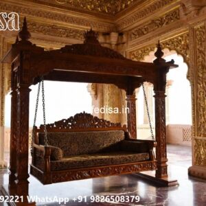 Wooden Swing Design for Modern Hall Decoration Ideas No-6821